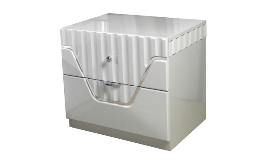 Miami Nightstand White